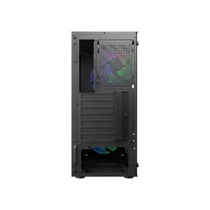COUGAR MX110 Compact ATX Mid-Tower Gaming Case, High-Airflow Compact Chassis Design, Tempered Glass Side Panel, Gaming and Performance PC Case
