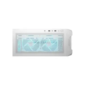 COUGAR MX600 AIR PRO White Full Tower PC Case with Panoramic Tempered Glass, 4×140mm ARGB PWM Fans, USB 3.2 Gen 2 Type-C, Vertical GPU Support, E-ATX Motherboard Support, 420mm Radiator Support