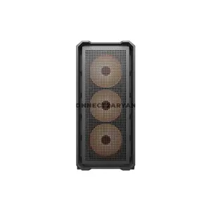 COUGAR MX600 Mini V2 Pro Black Micro-ATX Mini Tower PC Case with Panoramic Tempered Glass, 4×120mm ARGB PWM Fans, USB 3.2 Gen 2 Type-C, Optimized Airflow Design, 360mm Radiator Support, 360mm GPU Clearance