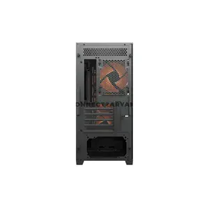 COUGAR MX600 Mini V2 Pro Black Micro-ATX Mini Tower PC Case with Panoramic Tempered Glass, 4×120mm ARGB PWM Fans, USB 3.2 Gen 2 Type-C, Optimized Airflow Design, 360mm Radiator Support, 360mm GPU Clearance