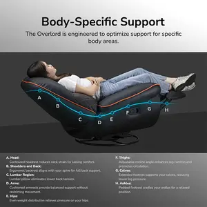 COUGAR OVERLORD PVC Leatherette Gaming Chair Sofa, Premium Ergonomic Lounge Style Design, High-Comfort Gaming Seating Solution