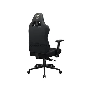 COUGAR PRYME Gold F Ergonomic Gaming Chair with Imitation Linen Upholstery, Adjustable Seat Depth, 3D Adjustable Armrests, Adjustable Headrest & Lumbar Support, Class 4 Gas Lift