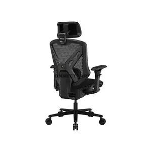 COUGAR SPEEDER NEO Ergonomic Gaming Chair with Chenille Yarn Mesh Backrest, Multi-Layer Cushioning Seat, 3D Hyperrotation Armrests, Adjustable Lumbar Support, Retractable Footrest & Class 4 Gas Lift