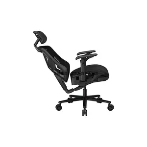 COUGAR SPEEDER NEO Ergonomic Gaming Chair with Chenille Yarn Mesh Backrest, Multi-Layer Cushioning Seat, 3D Hyperrotation Armrests, Adjustable Lumbar Support, Retractable Footrest & Class 4 Gas Lift