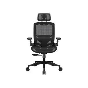 COUGAR SPEEDER ONE Black Ergonomic Gaming Chair, Racing Style Adjustable Gaming Seat, Integrated Lumbar Support Design, Premium Gaming and Office Chair