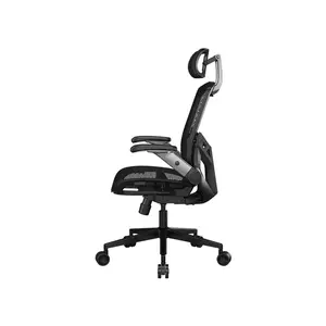 COUGAR SPEEDER ONE Black Ergonomic Gaming Chair, Racing Style Adjustable Gaming Seat, Integrated Lumbar Support Design, Premium Gaming and Office Chair