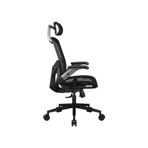 COUGAR SPEEDER ONE Black Ergonomic Gaming Chair, Racing Style Adjustable Gaming Seat, Integrated Lumbar Support Design, Premium Gaming and Office Chair