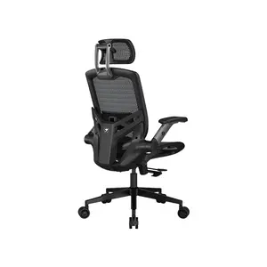 COUGAR SPEEDER ONE Black Ergonomic Gaming Chair, Racing Style Adjustable Gaming Seat, Integrated Lumbar Support Design, Premium Gaming and Office Chair