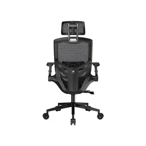COUGAR SPEEDER ONE Black Ergonomic Gaming Chair, Racing Style Adjustable Gaming Seat, Integrated Lumbar Support Design, Premium Gaming and Office Chair