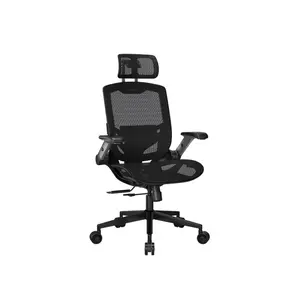 COUGAR SPEEDER ONE Black Ergonomic Gaming Chair, Racing Style Adjustable Gaming Seat, Integrated Lumbar Support Design, Premium Gaming and Office Chair