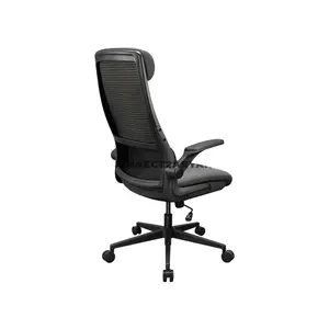 COUGAR STRYDER Gray Ergonomic Gaming Chair with Adjustable Headrest, Flip-Up Armrests, Multi-Density Foam Seat, Ergonomic Lumbar Support, Class 4 Gas Lift & Linen-Style Upholstery