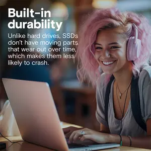 Crucial BX500 4TB 2.5 Inch SATA III Internal SSD, 3D NAND Flash Memory, Up to 540MB/s Read Speed, 2.5-Inch Form Factor, Reliable High-Capacity Solid State Drive