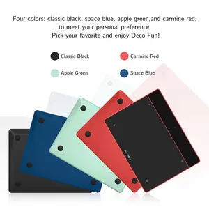 XP-Pen Deco Fun S Graphics Tablet, Compact Digital Drawing Tablet, Battery-Free Stylus Support, Portable Creative Input Device for Digital Art, Illustration and Education