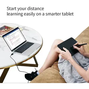 XP-Pen Deco Mini7W Wireless Graphics Tablet, Compact Digital Drawing Tablet, Wireless Connectivity, Battery-Free Stylus Support, Portable Creative Tablet for Digital Art and Illustration