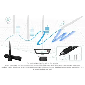 XP-Pen Deco Pro Small Graphics Tablet, Professional Digital Drawing Tablet, Battery-Free Stylus Support, Precision Creative Input Device for Designers and Illustrators