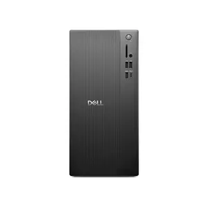 Dell ECT1250 Desktop PC, Intel Core i7-14700 14th Gen Processor, 8GB Memory, 512GB PCIe SSD Storage, Intel UHD Graphics, DOS Operating System, Business and Productivity Tower Computer