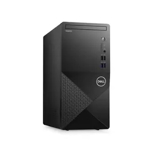 Dell Vostro 3910 Tower Desktop PC, Intel Core i3-12100 Processor, 8GB RAM, 256GB SSD, Intel UHD 730 Graphics, DOS Operating System