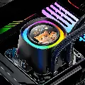ID-COOLING FX360 LCD 360mm Liquid CPU Cooler, Triple Fan AIO Water Cooling System with Integrated LCD Display and ARGB LightingFX360 LCD