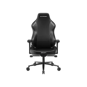 DXRacer CRAFT Series Extra Large Gaming Chair Black Edition, Premium Ergonomic Design, Adjustable Comfort Features, High-Density Foam Support, Professional Gaming and Office Chair