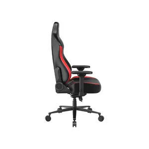 DXRacer CRAFT Series Extra Large Gaming Chair Black Red Edition, Premium Ergonomic Design, Adjustable Comfort Features, High-Density Foam Support, Professional Gaming and Office Chair