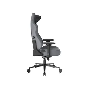 DXRacer CRAFT Series Extra Large Ergonomic Gaming Chair Grey Edition, Premium Comfort Design, Adjustable Ergonomic Support, High-Density Foam Construction Gaming Chair