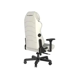 DXRacer MASTER Series Ergonomic Gaming Chair White Edition, Premium Adjustable Design, Advanced Ergonomic Support, High-Comfort Gaming and Professional Office Chair