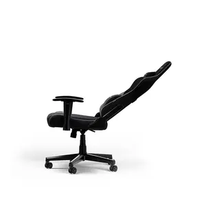 DXRacer PRINCE Series Large Gaming Chair Black Grey Edition, Ergonomic Racing Style Design, Adjustable Comfort Features, Premium Gaming and Office Chair