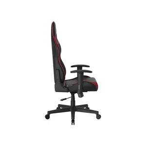 DXRacer PRINCE Series Large Gaming Chair Black Red Edition, Ergonomic Racing Style Design, Adjustable Comfort Features, Premium Gaming and Office Chair