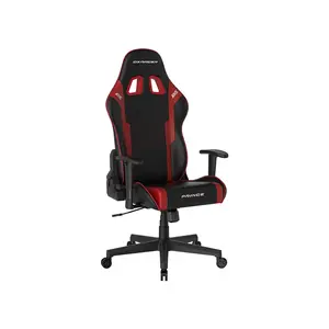 DXRacer PRINCE Series Large Gaming Chair Black Red Edition, Ergonomic Racing Style Design, Adjustable Comfort Features, Premium Gaming and Office Chair