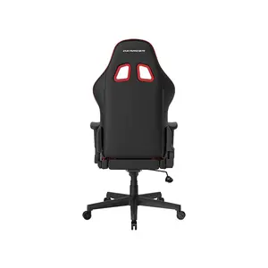 DXRacer PRINCE Series Large Gaming Chair Black Red Edition, Ergonomic Racing Style Design, Adjustable Comfort Features, Premium Gaming and Office Chair