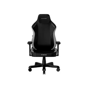 DXRacer TANK Series Gaming Chair Black Grey Edition, Heavy-Duty Ergonomic Design, Extra-Large Comfort Support, Premium Gaming and Office Chair