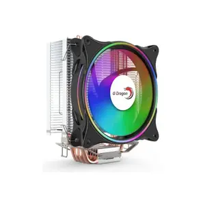 E Dragon ChillSpike EDC 1512 Air CPU RGB Cooler, 4 Heat pipe Tower Heatsink Design, ARGB Cooling Fan, High-Efficiency Air Cooling Solution for Gaming PCs
