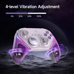 EasySMX D10 Wireless Gaming Controller, TMR Stick Technology, Multi-Platform Wireless Connectivity, Precision Performance Gaming Gamepad