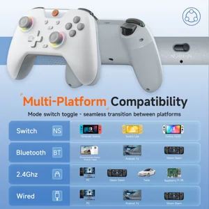 EasySMX X05 Wireless Gaming Controller, Multi-Platform Wireless Connectivity, Ergonomic Gaming Design, High-Performance Gamepad