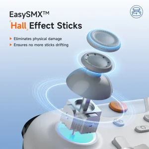 EasySMX X05 Wireless Gaming Controller, Multi-Platform Wireless Connectivity, Ergonomic Gaming Design, High-Performance Gamepad