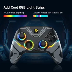 EasySMX X15 Wireless Gaming Controller, Multi-Platform Wireless Connectivity, Ergonomic Gaming Design, High-Performance Gamepad