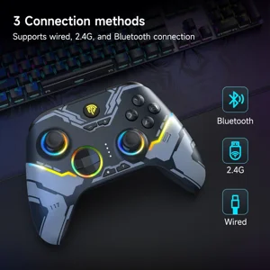 EasySMX X15 Wireless Gaming Controller, Multi-Platform Wireless Connectivity, Ergonomic Gaming Design, High-Performance Gamepad