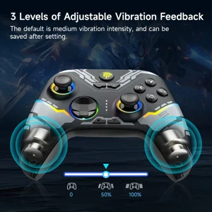 EasySMX X15 Wireless Gaming Controller, Multi-Platform Wireless Connectivity, Ergonomic Gaming Design, High-Performance Gamepad