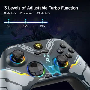 EasySMX X15 Wireless Gaming Controller, Multi-Platform Wireless Connectivity, Ergonomic Gaming Design, High-Performance Gamepad