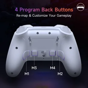 EasySMX X20 Wireless Gaming Controller, Multi-Platform Wireless Connectivity, Precision Hall Effect Control System, Professional Gaming Gamepad