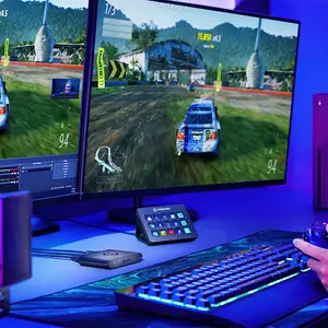 Elgato HD60 X External Capture Card, 4K60 HDR10 Game Capture Device, Ultra-Low Latency Streaming Performance, Professional Content Creation Capture Solution