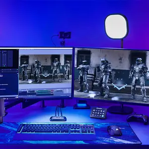 Elgato HD60 X External Capture Card, 4K60 HDR10 Game Capture Device, Ultra-Low Latency Streaming Performance, Professional Content Creation Capture Solution