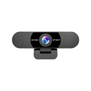 EMEET SmartCam C960 Full HD Webcam, 1080P Video Capture, USB Plug-and-Play Connectivity, Streaming and Video Conferencing Camera, Content Creation Webcam