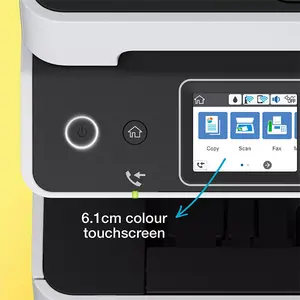 Epson EcoTank L6490 A4 Ink Tank Printer, Print Copy Scan Fax Functions, Automatic Document Feeder, Automatic Duplex Printing, Wi-Fi Ethernet and USB Connectivity, High-Efficiency Business Multifunction Printer