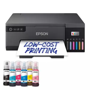 Epson EcoTank L8050 A4 Wi-Fi Ink Tank Photo Printer, 6-Color Ink System, Wireless Connectivity, USB Interface, Borderless Photo Printing, High-Quality Photo and Creative Printing Solution