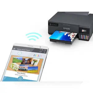 Epson EcoTank L8050 A4 Wi-Fi Ink Tank Photo Printer, 6-Color Ink System, Wireless Connectivity, USB Interface, Borderless Photo Printing, High-Quality Photo and Creative Printing Solution