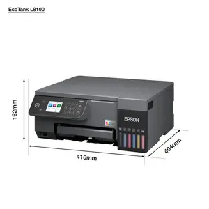 Epson EcoTank L8100 All-in-One Ink Tank Printer, Print Copy Scan, 6-Color Photo Printing, Wi-Fi Connectivity, USB Interface, A4 Support