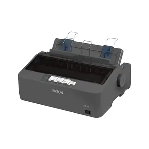 Epson LQ-350 24-Pin Dot Matrix Impact Printer, 80-Column Printing Width, USB Parallel and Serial Connectivity, Compact Impact Printing Solution for Business and Financial Documents