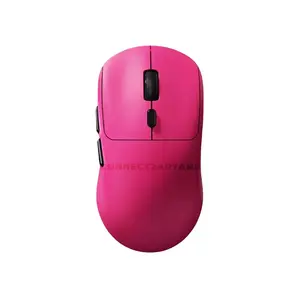EWEADN E9 Wireless Gaming Mouse Pink, Tri-Mode Connectivity, Lightweight Gaming Mouse, Bluetooth + 2.4GHz Wireless + USB-C Wired Gaming Mouse