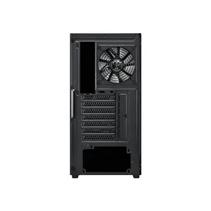 FSP CMT218 Gaming Case with 650W 80 PLUS Bronze Power Supply, Tempered Glass Mid-Tower Chassis, Integrated PSU Design, Gaming PC Case Bundle